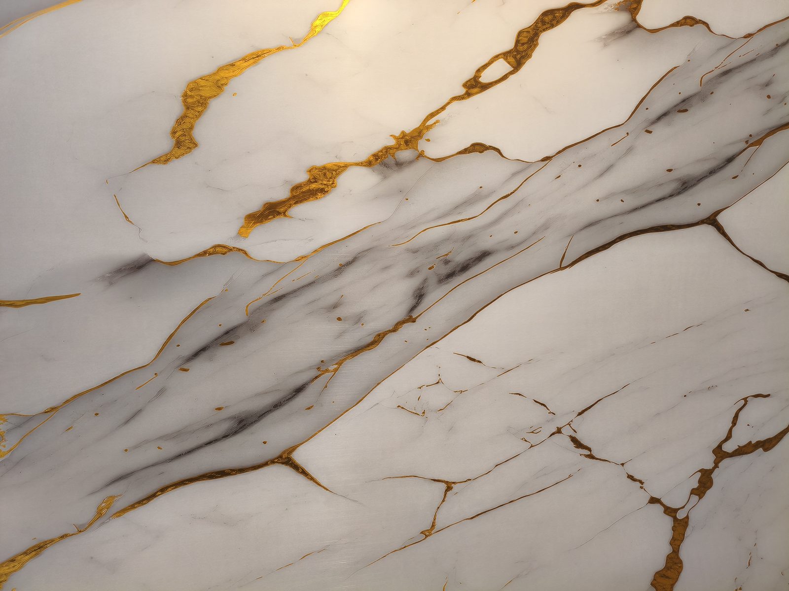 Mermer Desenli PVC Panel ile Salon ve TV Arkası Dekorasyonu